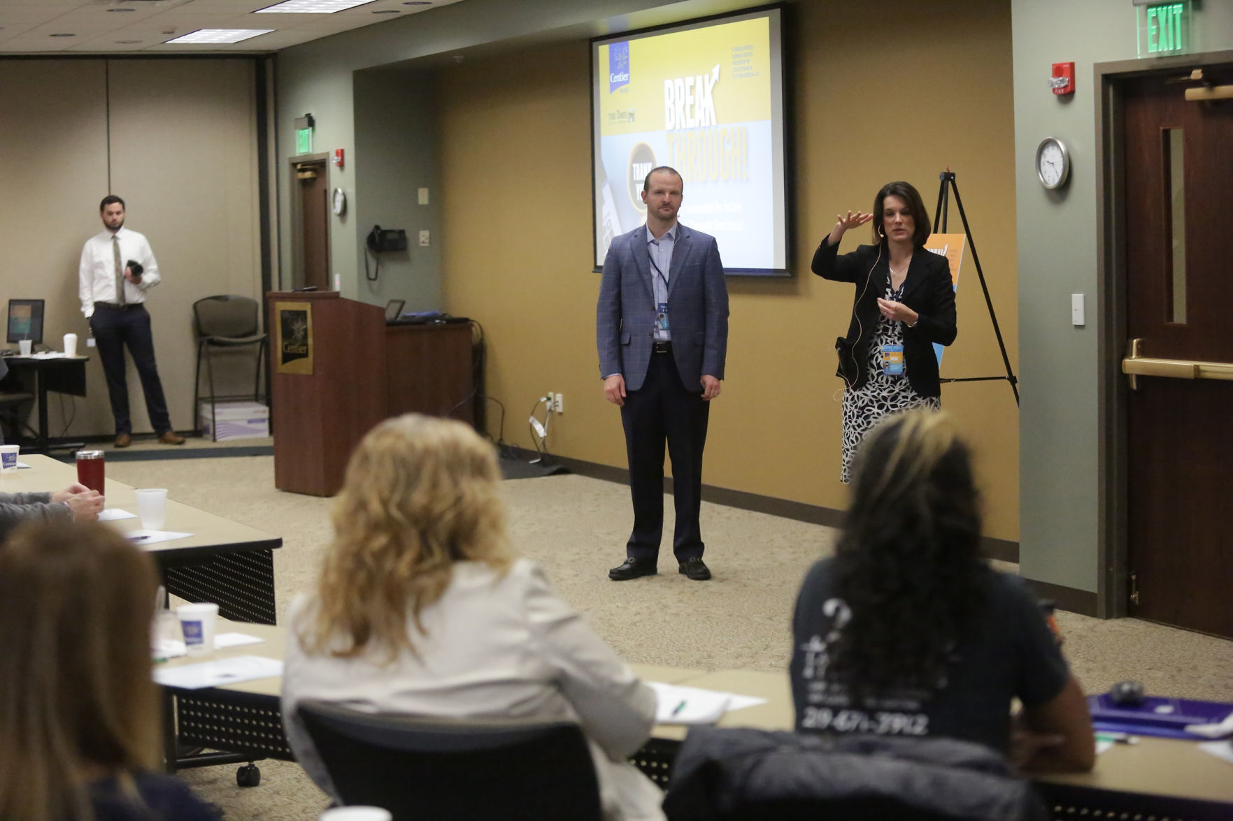 Centier Bank's quarterly Breakthrough business seminar